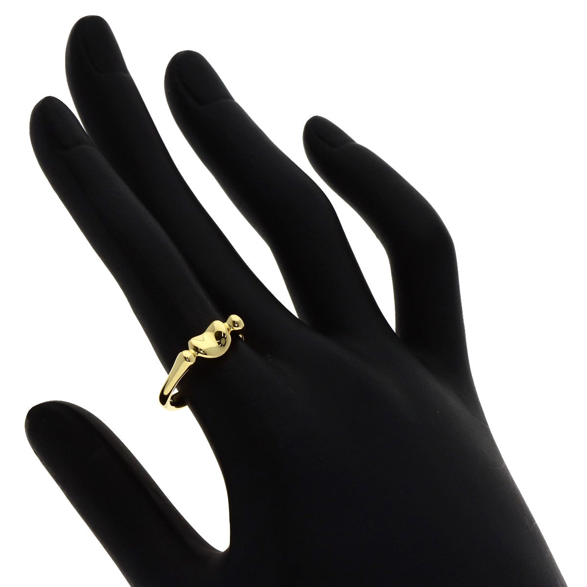 TIFFANY&Co. Bean Ring K18 Yellow Gold Ladies [Used]