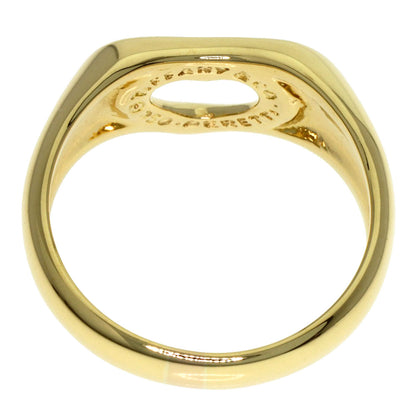 TIFFANY&Co. Open heart Ring K18 Yellow Gold Ladies [Used]