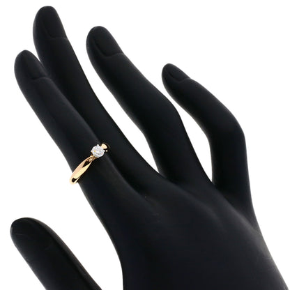TIFFANY&Co. Harmony Solitaire Diamond Ring K18 Pink Gold PT950Ladies [Used]
