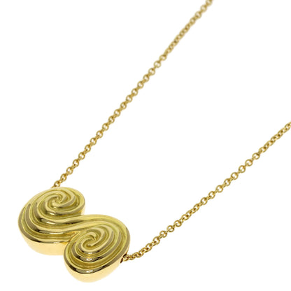 TIFFANY&Co. tornado Necklace K18 Yellow Gold Ladies [Used]