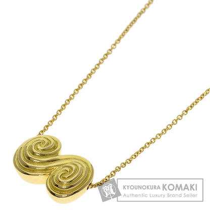 TIFFANY&Co. tornado Necklace K18 Yellow Gold Ladies [Used]