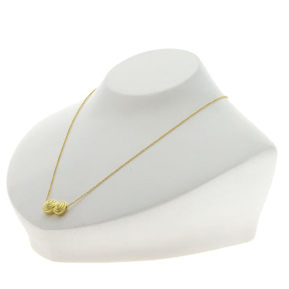 TIFFANY&Co. tornado Necklace K18 Yellow Gold Ladies [Used]
