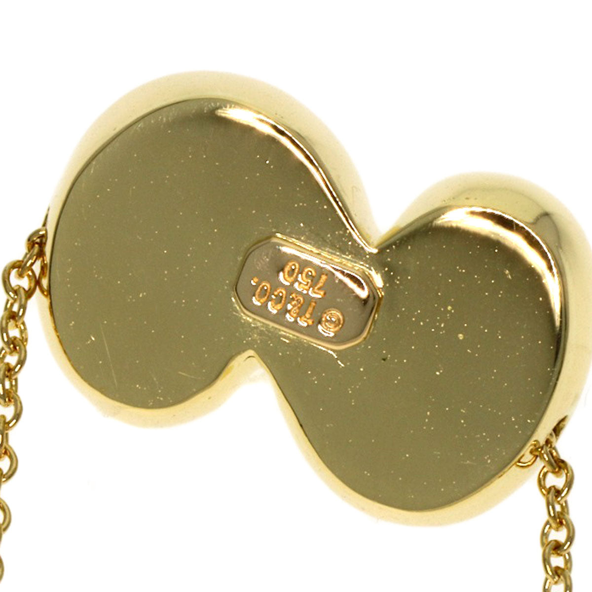TIFFANY&Co. tornado Necklace K18 Yellow Gold Ladies [Used]