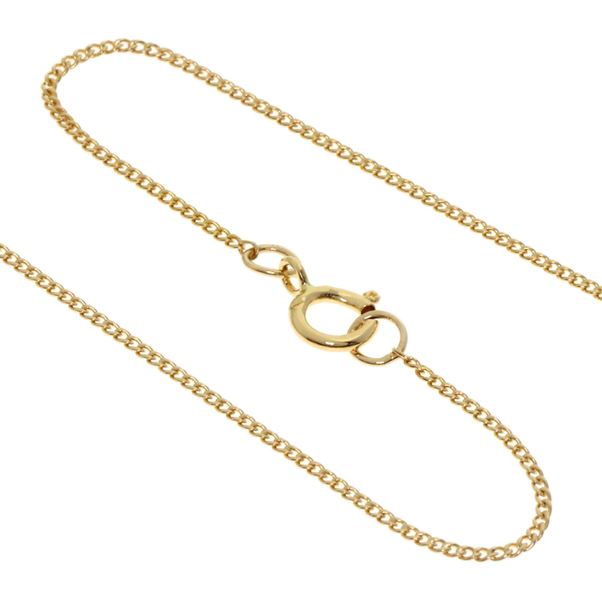 TIFFANY&Co. Leaf Necklace K18 Yellow Gold Ladies [Used]