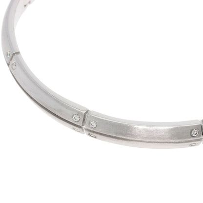 TIFFANY&Co. Streamerica Diamond Bangle Bracelet K18 White Gold Ladies [Used]
