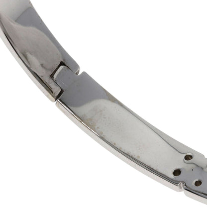 TIFFANY&Co. Streamerica Diamond Bangle Bracelet K18 White Gold Ladies [Used]