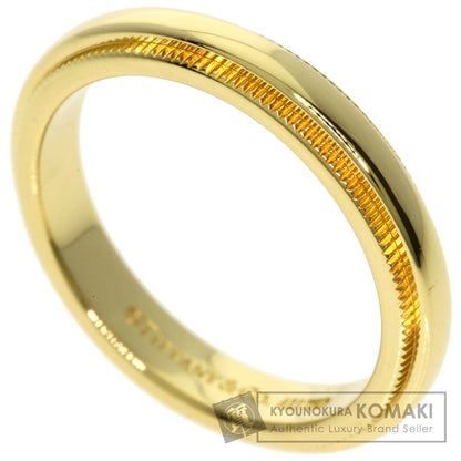 TIFFANY&Co. Milgrain Ring K18 Yellow Gold Ladies [Used]