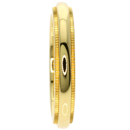 TIFFANY&Co. Milgrain Ring K18 Yellow Gold Ladies [Used]