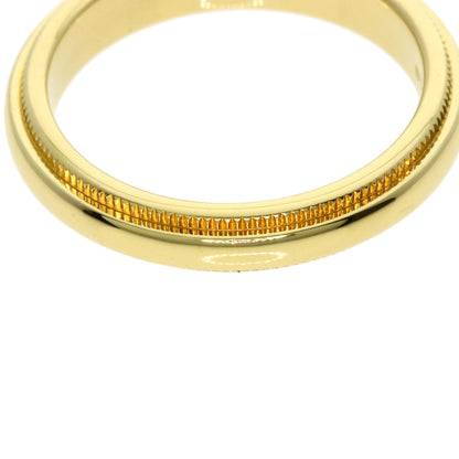 TIFFANY&Co. Milgrain Ring K18 Yellow Gold Ladies [Used]