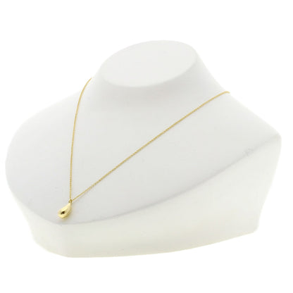 TIFFANY&Co. teardrop Necklace K18 Yellow Gold Ladies [Used]