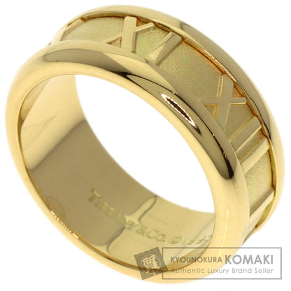 TIFFANY&Co. Atlas Ring K18 Yellow Gold Ladies [Used]