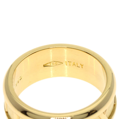TIFFANY&Co. Atlas Ring K18 Yellow Gold Ladies [Used]