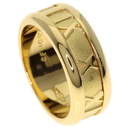 TIFFANY&Co. Atlas Ring K18 Yellow Gold Ladies [Used]