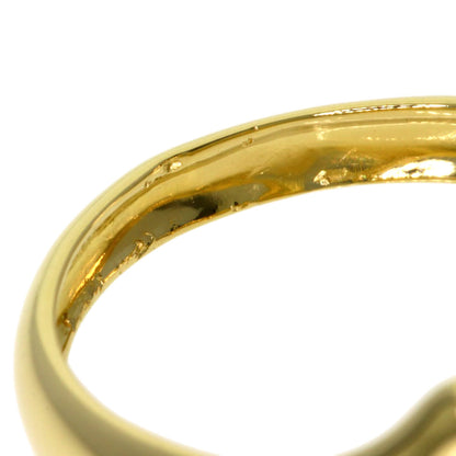 TIFFANY&Co. Open heart Ring K18 Yellow Gold Ladies [Used]