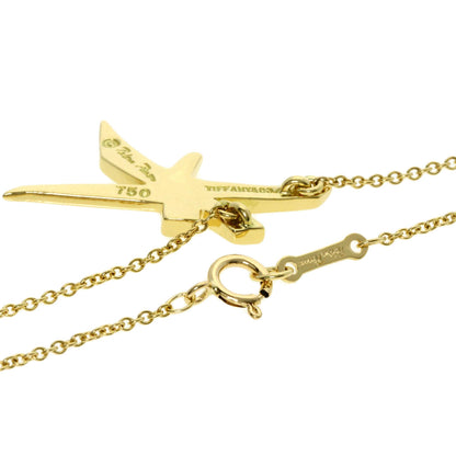 TIFFANY&Co. Paloma Picasso Pisces Necklace K18 Yellow Gold Ladies [Used]