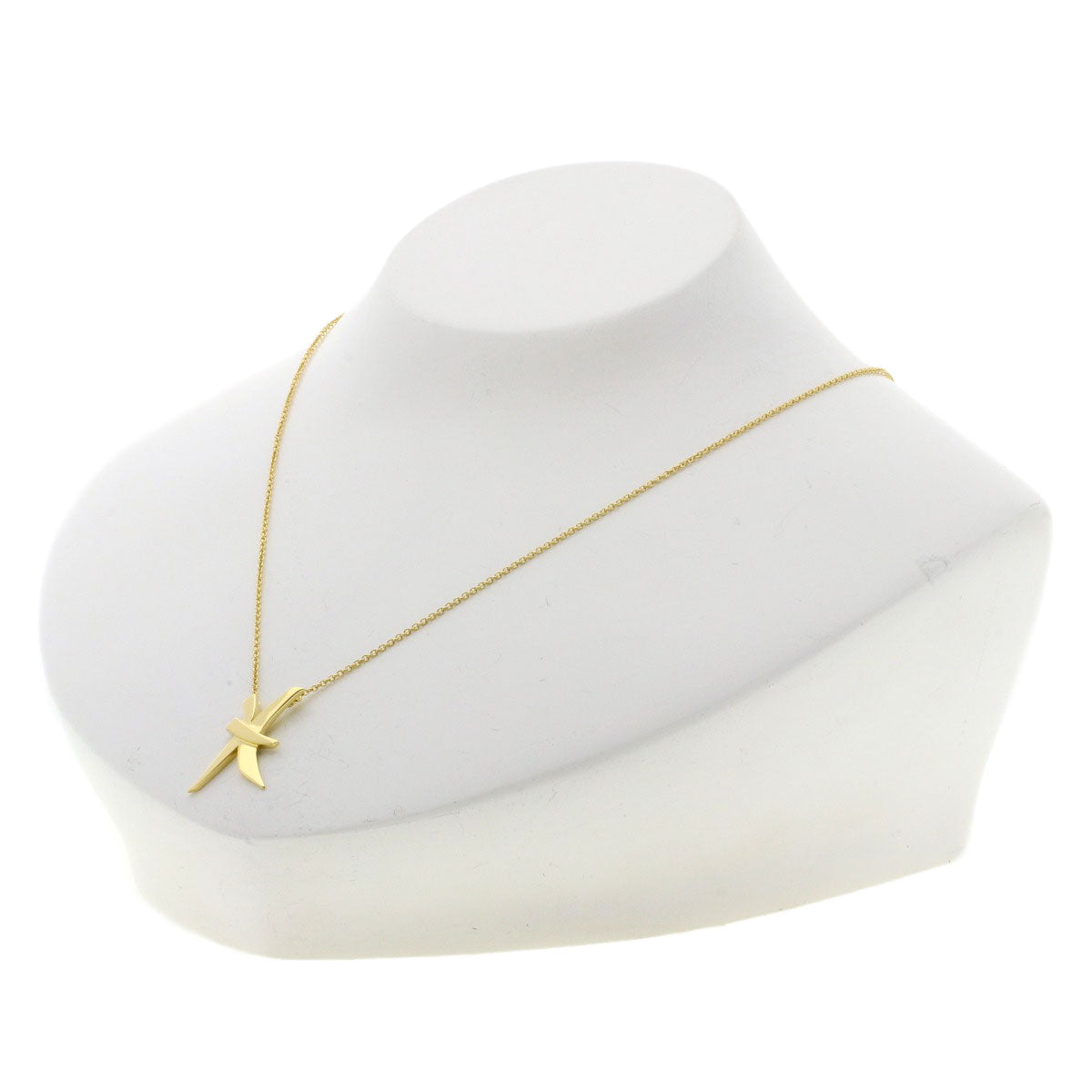 TIFFANY&Co. Paloma Picasso Pisces Necklace K18 Yellow Gold Ladies [Used]