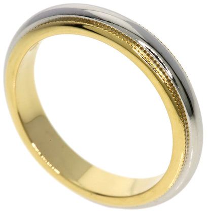 TIFFANY&Co. Milgrain Ring Platinum PT950 18K Yellow GoldLadies [Used]