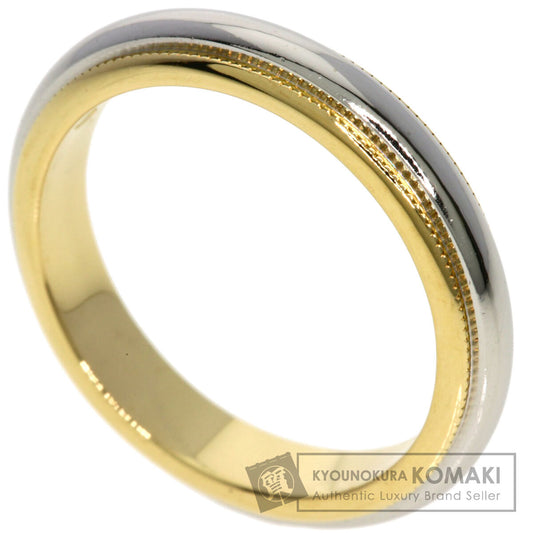 TIFFANY&Co. Milgrain Ring Platinum PT950 18K Yellow GoldLadies [Used]