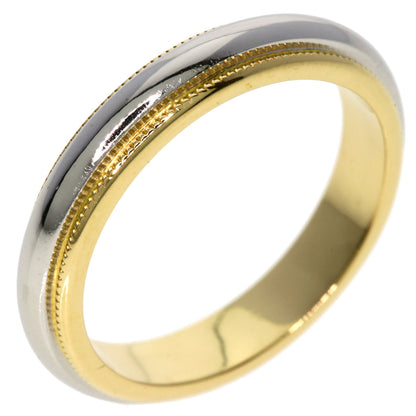 TIFFANY&Co. Milgrain Ring Platinum PT950 18K Yellow GoldLadies [Used]