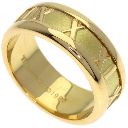 TIFFANY&Co. Atlas Ring K18 Yellow Gold Ladies [Used]