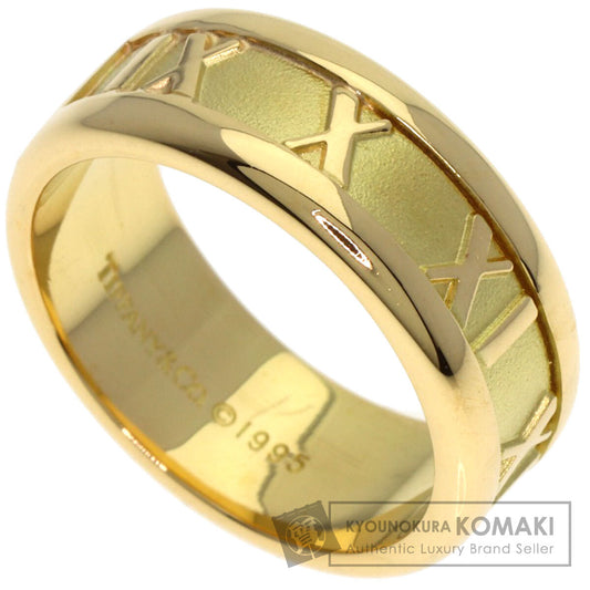 TIFFANY&Co. Atlas Ring K18 Yellow Gold Ladies [Used]