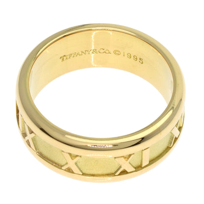 TIFFANY&Co. Atlas Ring K18 Yellow Gold Ladies [Used]