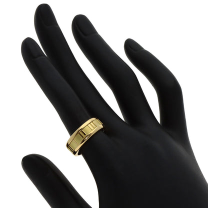 TIFFANY&Co. Atlas Ring K18 Yellow Gold Ladies [Used]