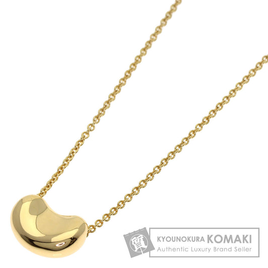 TIFFANY&Co. Bean Necklace K18 Yellow Gold Ladies [Used]