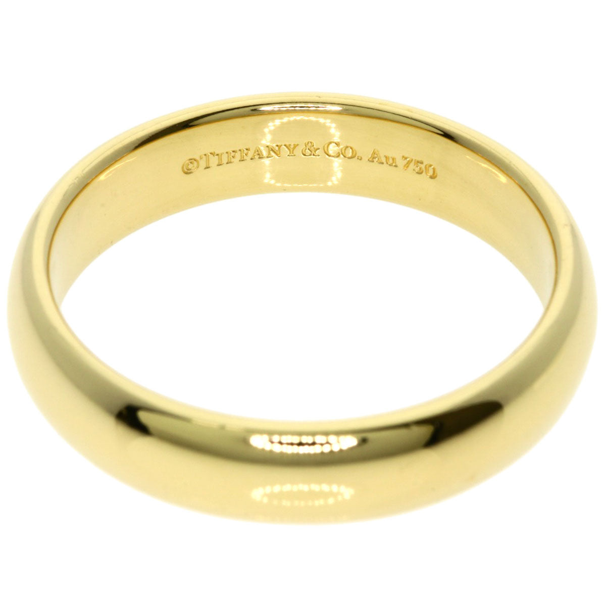 TIFFANY&Co. wedding Ring K18 Yellow Gold Ladies [Used]