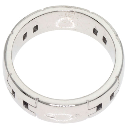 HERMES Hercules # 50 Ring K18 White Gold Ladies [Used]