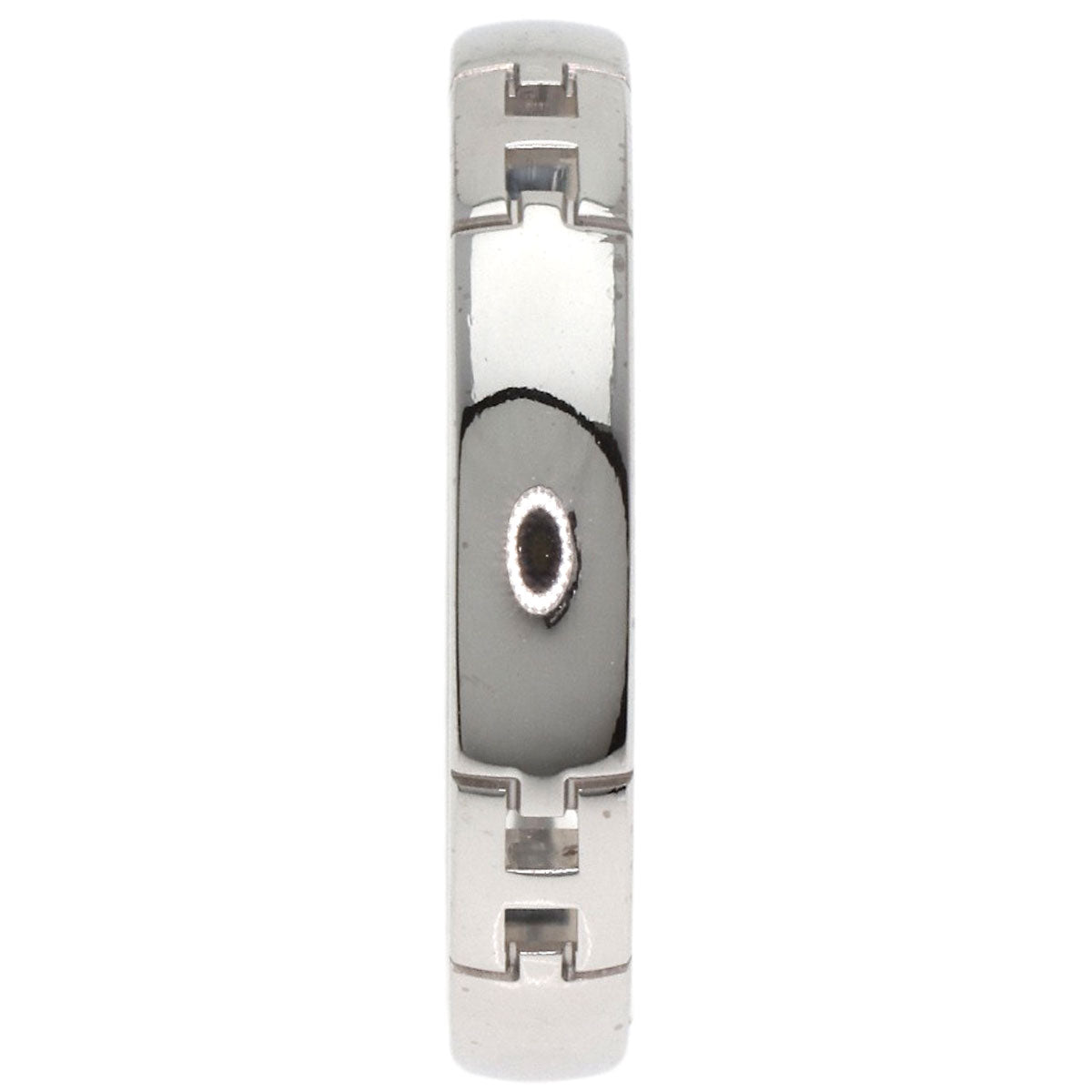 HERMES Hercules Wrestling #56 Ring K18 White Gold Ladies [Used]