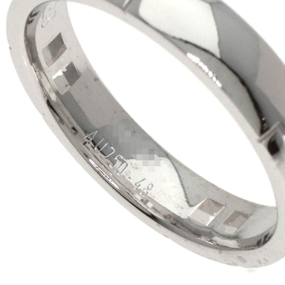 HERMES Hercules Wrestling #48 Ring K18 White Gold Ladies [Used]