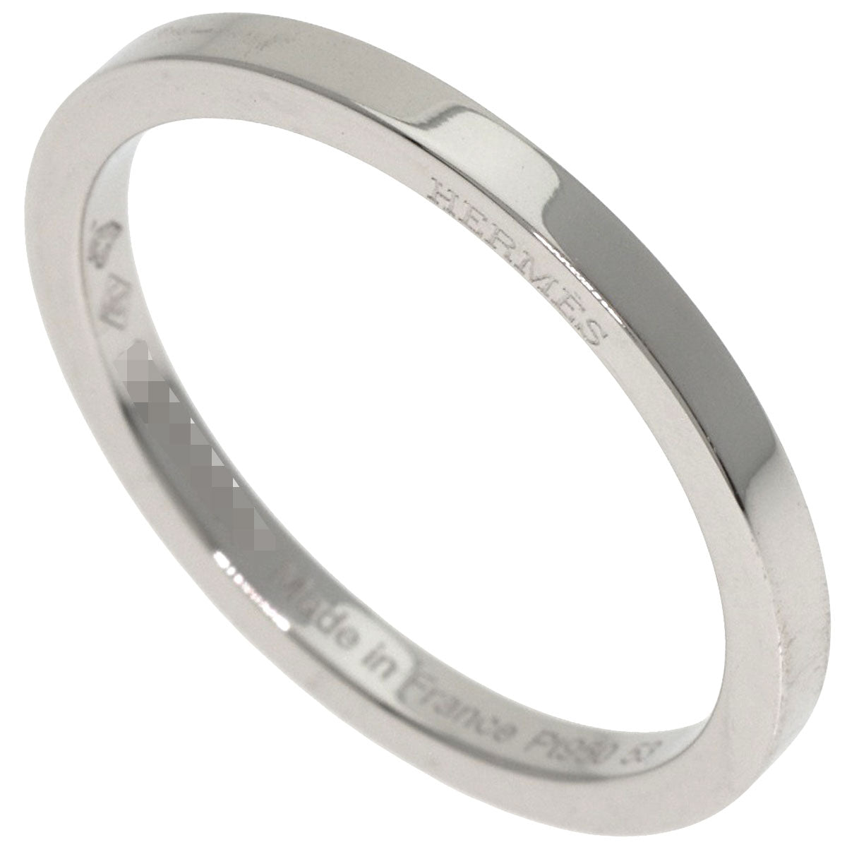 HERMES Wedding Band #53 Ring Platinum PT950 Ladies [Used]