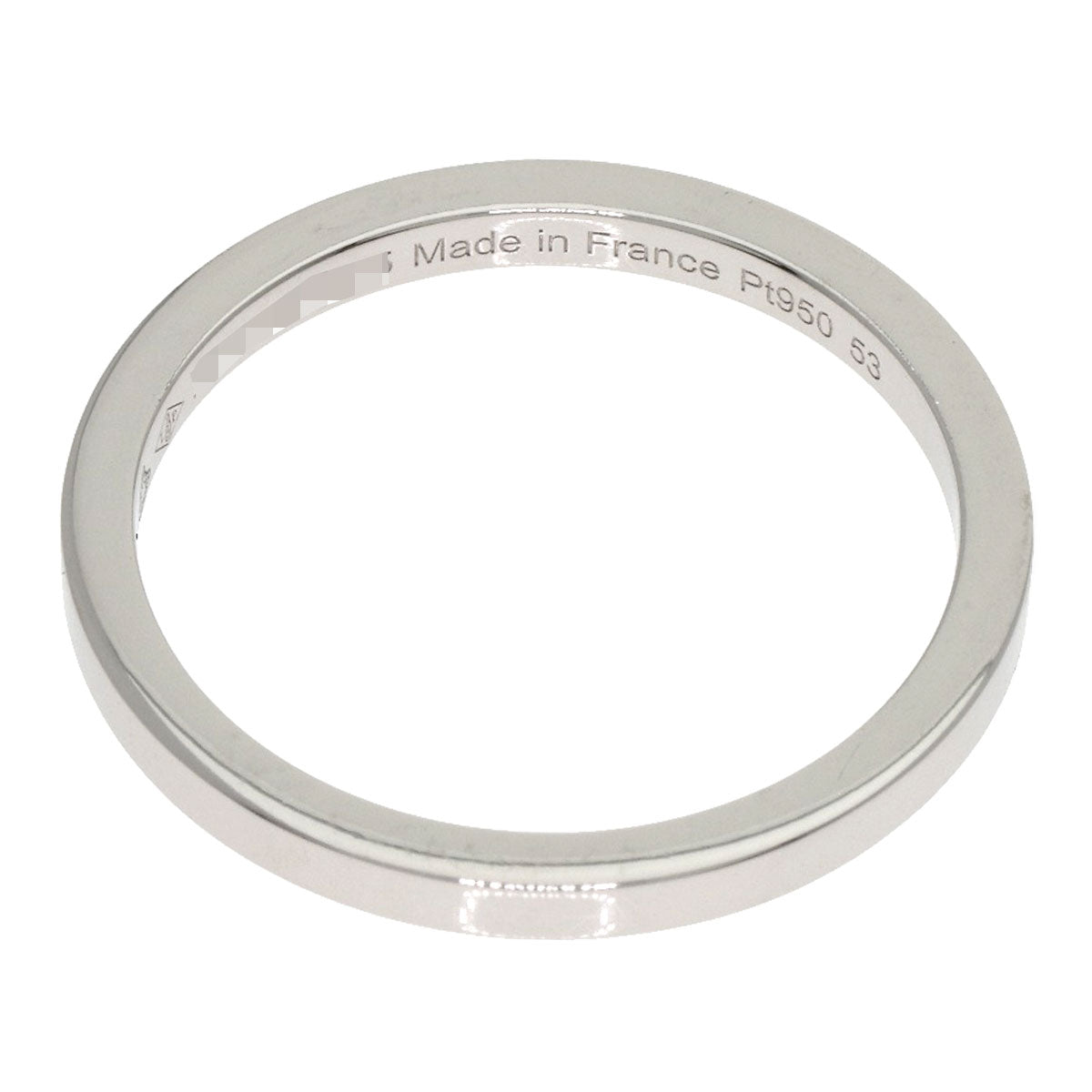 HERMES Wedding Band #53 Ring Platinum PT950 Ladies [Used]