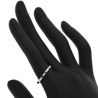 HERMES Wedding Band #53 Ring Platinum PT950 Ladies [Used]