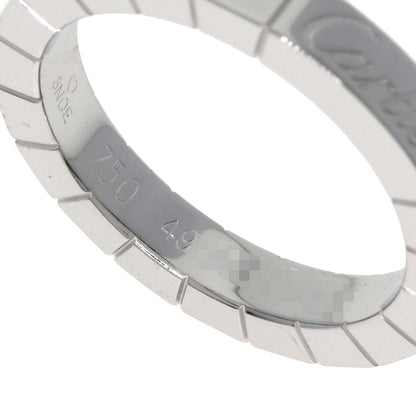 CARTIER Laniere # 49 Ring K18 White Gold Ladies [Used]