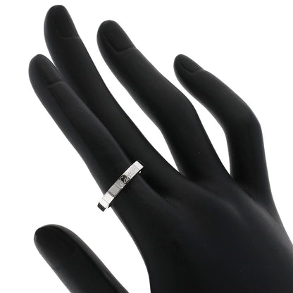 CARTIER Laniere # 49 Ring K18 White Gold Ladies [Used]