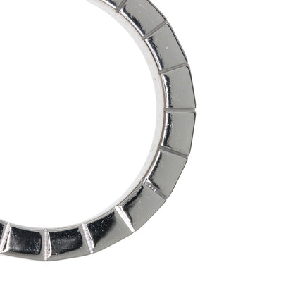 CARTIER Laniere # 49 Ring K18 White Gold Ladies [Used]