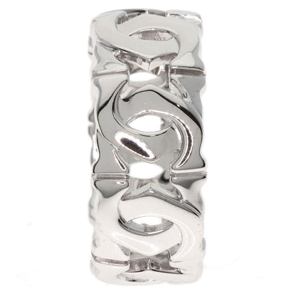 CARTIER Entrelaces #51 Ring K18 White Gold Ladies [Used]