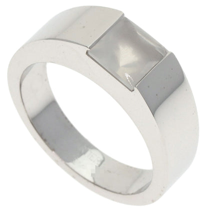 CARTIER Tank Moonstone #51 Ring K18 White Gold Ladies [Used]