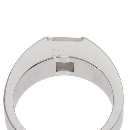 CARTIER Tank Moonstone #51 Ring K18 White Gold Ladies [Used]