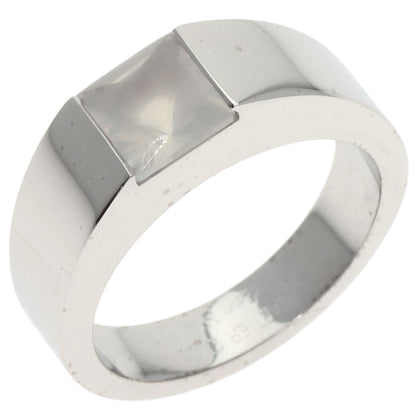 CARTIER Tank Moonstone #51 Ring K18 White Gold Ladies [Used]