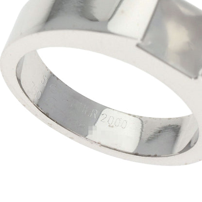 CARTIER Tank Moonstone #51 Ring K18 White Gold Ladies [Used]