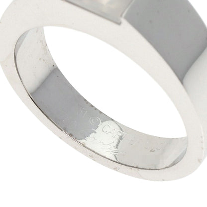 CARTIER Tank Moonstone #51 Ring K18 White Gold Ladies [Used]
