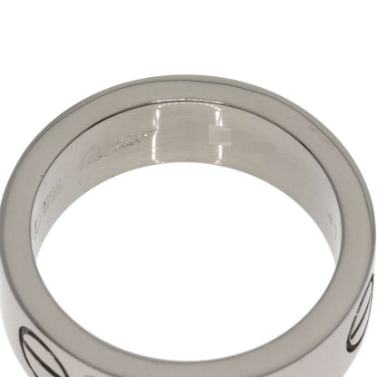 CARTIER love ring #47 Ring K18 White Gold Ladies [Used]