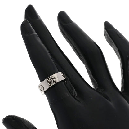 CARTIER love ring #47 Ring K18 White Gold Ladies [Used]