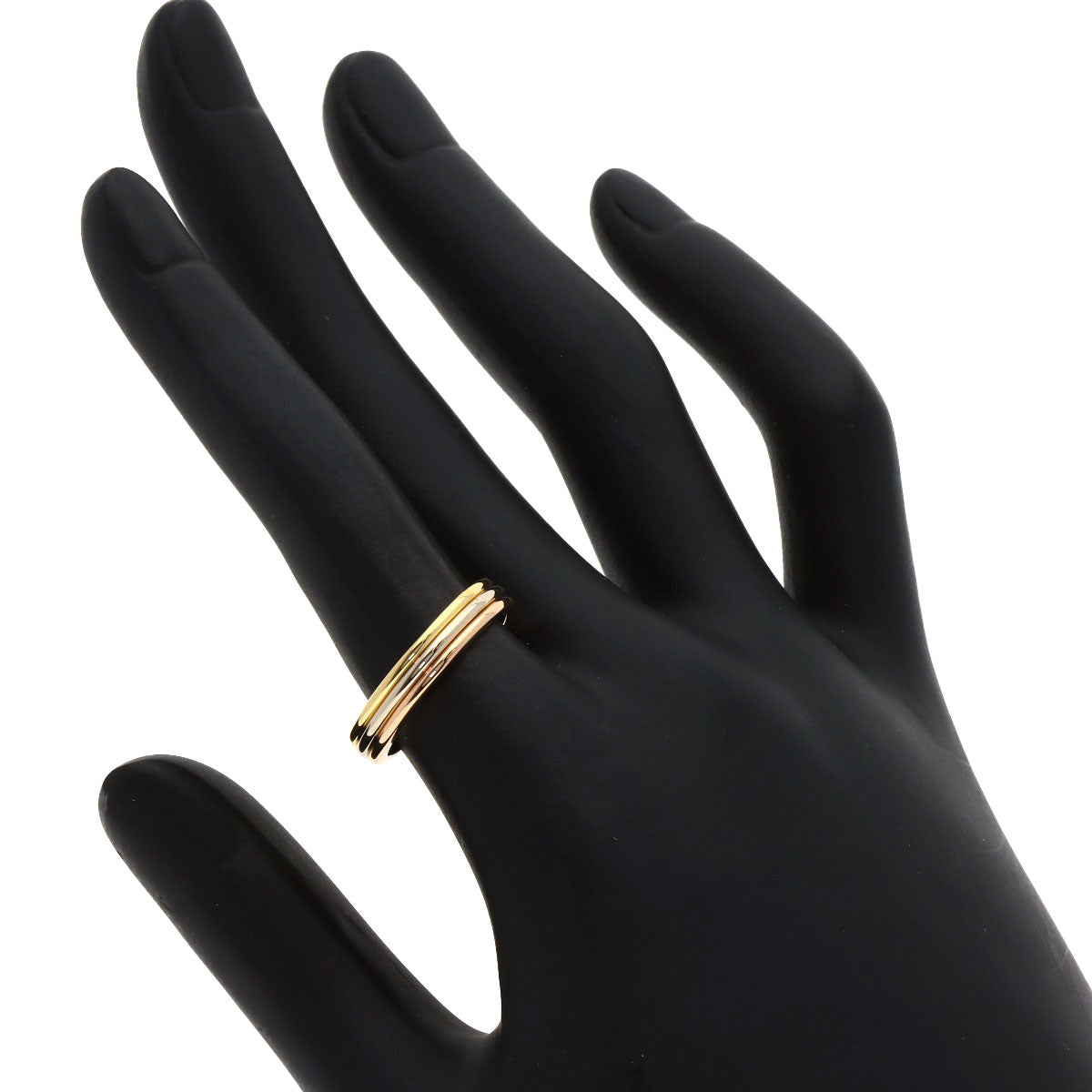 CARTIER Three colors # 52 Ring K18 Yellow Gold 18K Pink GoldLadies [Used]