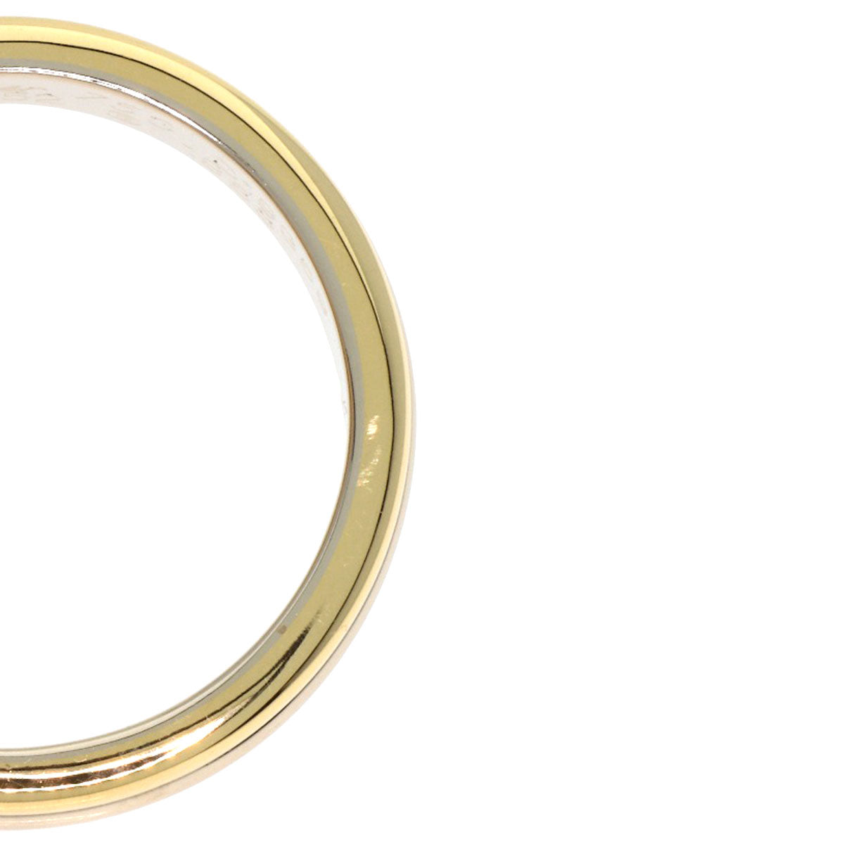 CARTIER Three colors # 52 Ring K18 Yellow Gold 18K Pink GoldLadies [Used]