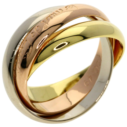 CARTIER Trinity #49 Ring K18 Yellow Gold K18 White GoldLadies [Used]