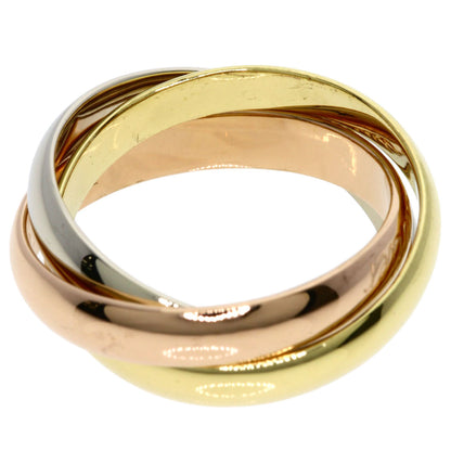 CARTIER Trinity #49 Ring K18 Yellow Gold K18 White GoldLadies [Used]